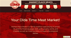 Desktop Screenshot of marketplacemeats.com
