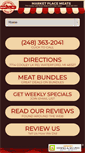 Mobile Screenshot of marketplacemeats.com